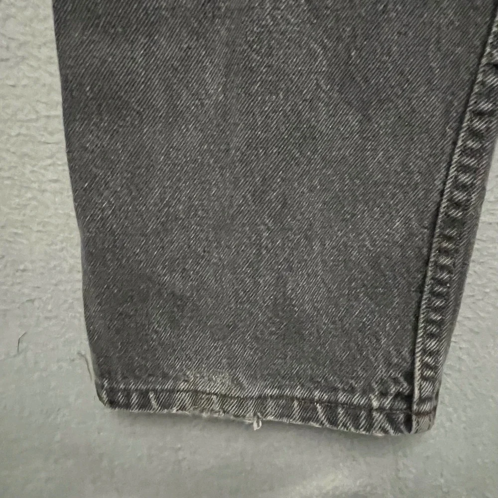 VTG Levi's jeans Orange Tab 505 Gray  Mens 30x31 Made USA Straight Leg Faded